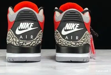 Hyperoad CEMENT” AIR “RED 3 JORDAN 0607